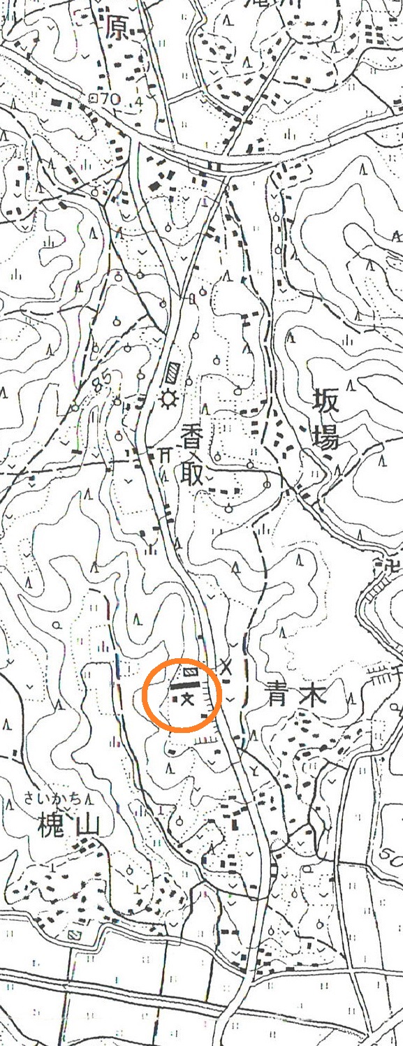 現在の大原小地図3