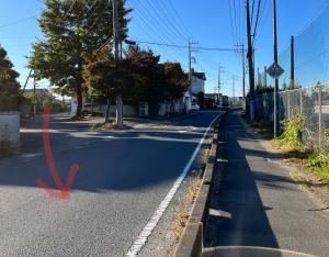 友中周辺道路２